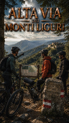 Gian Paolo Maggioni y la asociación Cinghial Tracks: pasión por el ciclismo de montaña · Alta Via dei Monti Liguri