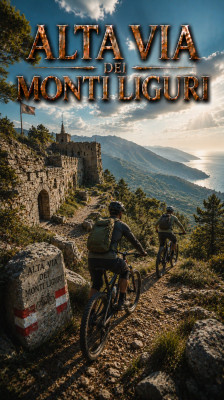 Gian Paolo Maggioni y Federico Bertuccio: ciclismo de montaña por caminos históricos · Alta Via dei Monti Liguri