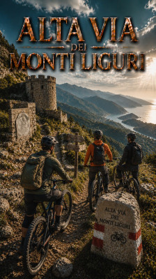 Ciclismo de montaña e historia en la Alta Via · Alta Via dei Monti Liguri