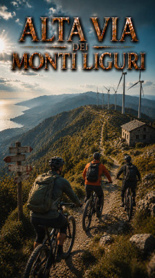 Federico Bertuccio: ciclismo de montaña y energías renovables · Alta Via dei Monti Liguri