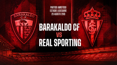 Barakaldo CF vs Real Sporting de Gijón (1-1) | Amistoso 28-07-2010 | Jogo Completo