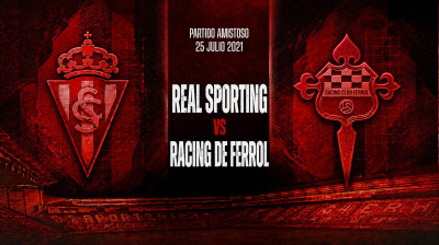 Real Sporting de Gijón vs Racing de Ferrol (2:0) | Mecz Towarzyski 25-07-2021 | Pełny Mecz