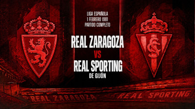 Real Zaragoza vs Real Sporting de Gijón (0-0) | Spaanse Liga 01-02-1981 | Volledige Wedstrijd