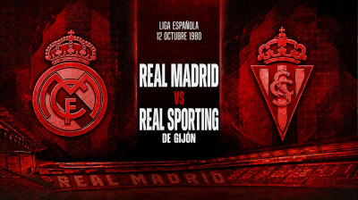 Real Madrid vs Real Sporting de Gijón (1-0) | Spaanse Liga 12-10-1980 | Volledige Wedstrijd