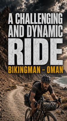 La naturaleza desafiante y dinámica de la ruta en bicicleta | BikingMan – Omán