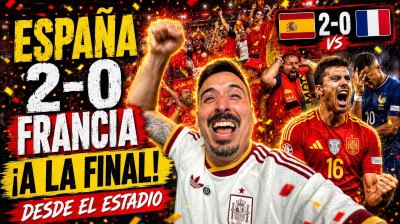 España 2-0 Francia desde el Estadio | ¡Nos vamos a Nueva York!
