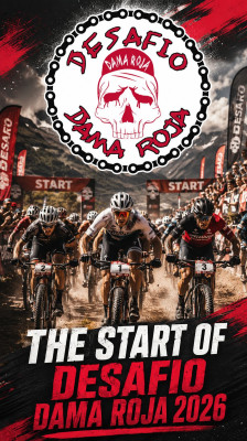 The Start of Desafío Dama Roja 2026 | UEC Mountain Bike Marathon European Championships
