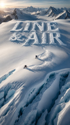 Géraldine Fasnacht and Marion Haerty: extreme snowboarding on Kanderfirn Glacier · Line & Air