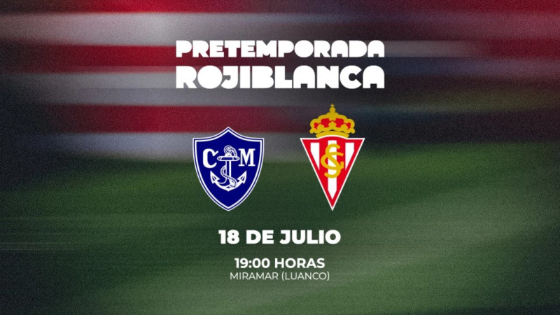 Club Marino de Luanco - Real Sporting de Gijón | I Trofeo Manuel Vega-Arango | Partido Amistoso en directo | 18-7-2026