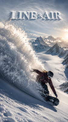 Marion Haerty: the legend of women's freeride snowboarding · Line &amp; Air