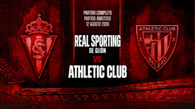 Real Sporting de Gijón vs Athletic Club (2-0) | Vriendschappelijke Wedstrijd 12-08-2009 | Volledige Wedstrijd