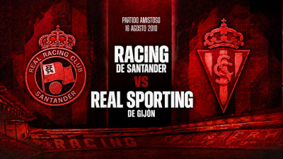 Racing de Santander vs Real Sporting de Gijón (1-0) | Vriendschappelijke Wedstrijd 16-08-2010 | Volledige Wedstrijd