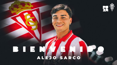 Alejo Sarco, nuevo jugador del Sporting