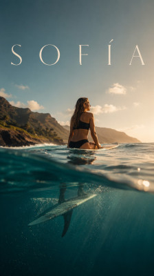 Surf en las Islas Canarias con Sofía De Tomás · Sofía