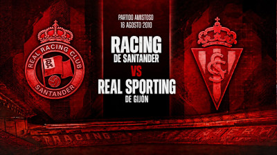 Racing de Santander vs Real Sporting de Gijón (1-0) | Amistoso 16-08-2010 | Partido Completo