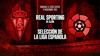 Real Sporting de Gijón vs Selección de la Liga Española (1-5) | Homenaje a Jesús Castro | 14-11-1993