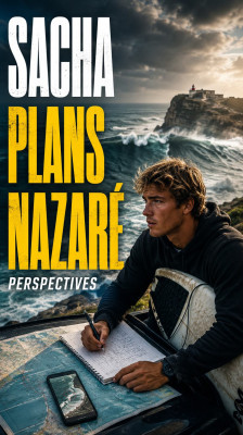 Sacha Fellous planifica su viaje a Nazaré | Perspectives