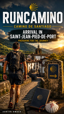 Adrian Dmoch arriveert in Saint-Jean-Pied-de-Port om zich voor te bereiden op de Camino de Santiago | RunCamino