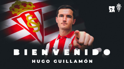Hugo Guillamón, jugador del Sporting