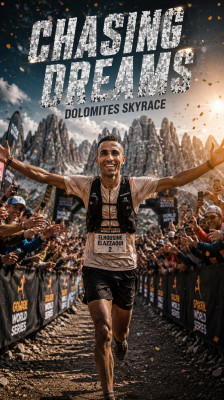Elhousine Elazzaoui conquista la Dolomites SkyRace y logra su primera victoria en las Golden Trail World Series · Chasing Dreams