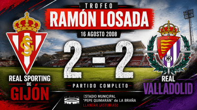 Real Sporting de Gijón vs Real Valladolid (2:2) | Trofeo Ramón Losada | Pełny Mecz
