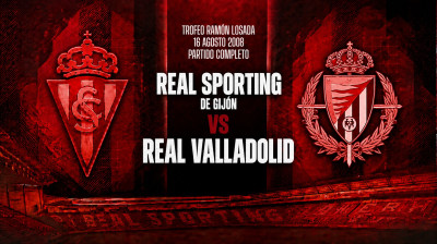 Real Sporting de Gijón vs Real Valladolid (2-2) | Trofeo Ramón Losada 16-08-2008 | Partido Completo