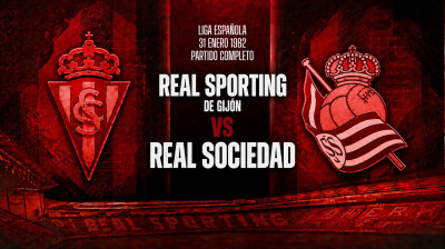 Real Sporting de Gijón vs Real Sociedad (2:3) | Liga Hiszpańska 31.01.1982 | Pełny Mecz