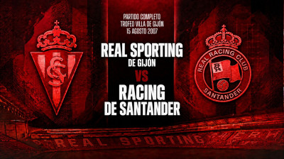 Real Sporting de Gijón vs Racing de Santander (0:0) | Trofeo Villa de Gijón | Pełny Mecz