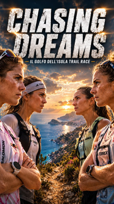 Sophia Laukli, Judith Wyder, Malen Osa und Madalina Florea analysieren das große Finale des „Il Golfo dell'Isola Trail Race“ · Chasing Dreams