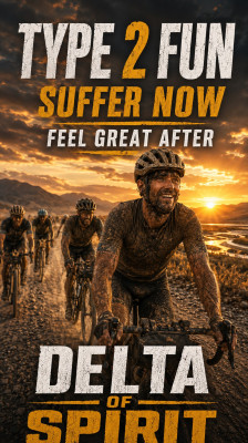 “Type 2 Fun” Takes Cyclists from Suffering to Satisfaction | Delta of Spirit
