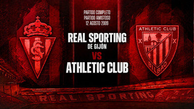 Real Sporting de Gijón vs Athletic Club (2:0) | Mecz Towarzyski 12.08.2009 | Pełny Mecz