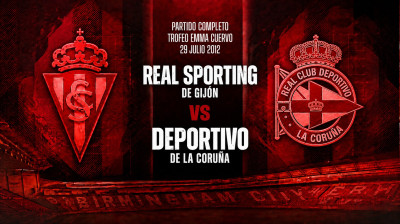 Real Sporting de Gijón vs Deportivo de La Coruña (4:1) | Trofeo Emma Cuervo | Pełny Mecz