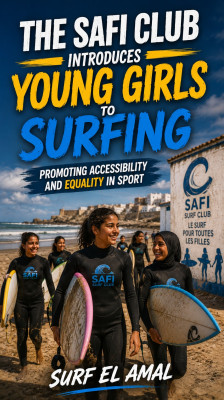 Klub w Safi wprowadza wiele młodych dziewcząt w świat surfingu | Surf El Amal
