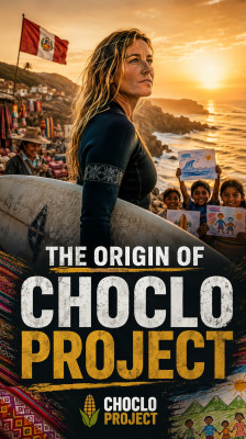 Georgia Fish ontdekt het ontstaan van Choclo Project tijdens een surfreis door Zuid-Amerika | Choclo Project