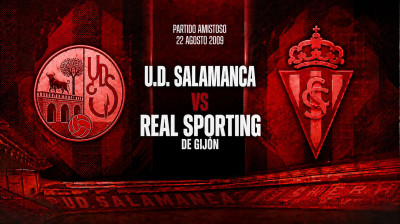 U.D. Salamanca vs Real Sporting de Gijón (0:2) | Mecz Towarzyski 22.08.2009 | Pełny Mecz