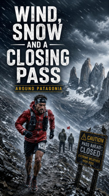 Jason Schlarb trotseert wind, sneeuw en de dreiging van sluiting van de pas | Around Patagonia