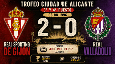 Real Sporting de Gijón vs Real Valladolid (2:0) | Trofeo Ciudad de Alicante | Pełny Mecz