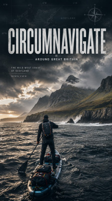 Brendon Prince descubre la salvaje costa oeste de Escocia en paddle surf · Circumnavigate