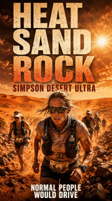 Tým čelí horku, písku a kamenitému terénu na Simpson Desert Ultra | Normální lidé by jeli autem