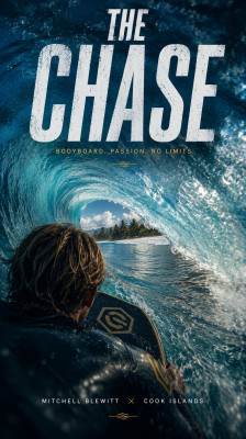 Mitchell Blewitt Pushes Bodyboarding to the Limit on Giant Waves in the Cook Islands · The Chase