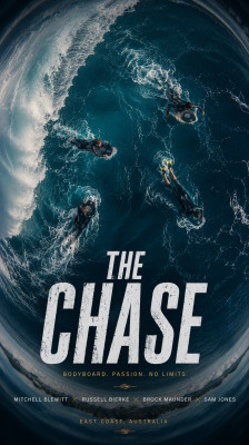 Mitchell Blewitt, Russell Bierke, Brock Maunder y Sam Jones: Bodyboard con olas gigantes en East Coast, Australia · The Chase