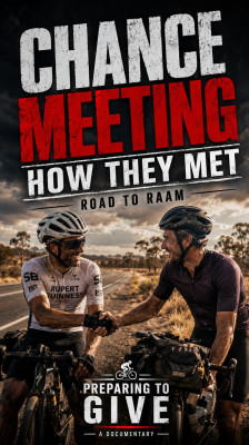 Rupert Guinness Reunites with Another Cyclist, and They Recall How They Met | Preparing to Give