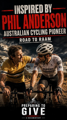 Phil Anderson Inspires Rupert Guinness as a Pioneer of Australian Cycling | Preparing to Give