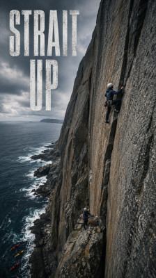 Stan Meissner, Rachel Taylor, Jamie Trapp e Josh Street: primeira escalada nas Ilhas Kent · Strait Up