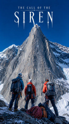 Symon Welfringer, Matteo Della Bordella, and Silvan Schupbach: Climbing the North Face of Siren Tower, Greenland · The Call of the Siren