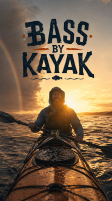 Le coucher de soleil depuis un kayak dans le détroit de Bass avec Beau Miles · Bass by Kayak