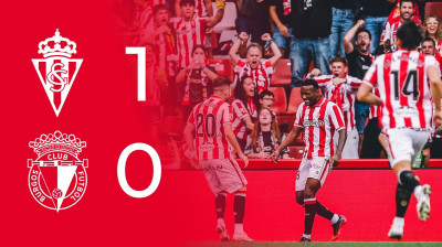 Resumen Real Sporting-Burgos CF