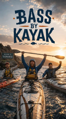 Crossing Bass Strait by Kayak and Reaching Tasmania with Beau Miles, Daniel Webb, and Matt O'Keefe · Bass by Kayak