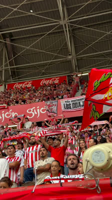 Rojiblanco, como mi corazón
