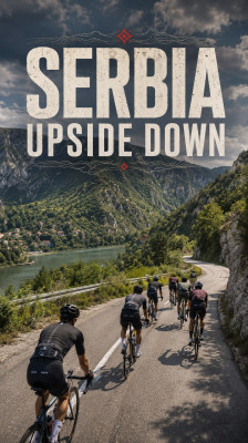 Cyclisme sur route à travers les paysages époustouflants des Balkans · Serbie à l'envers
